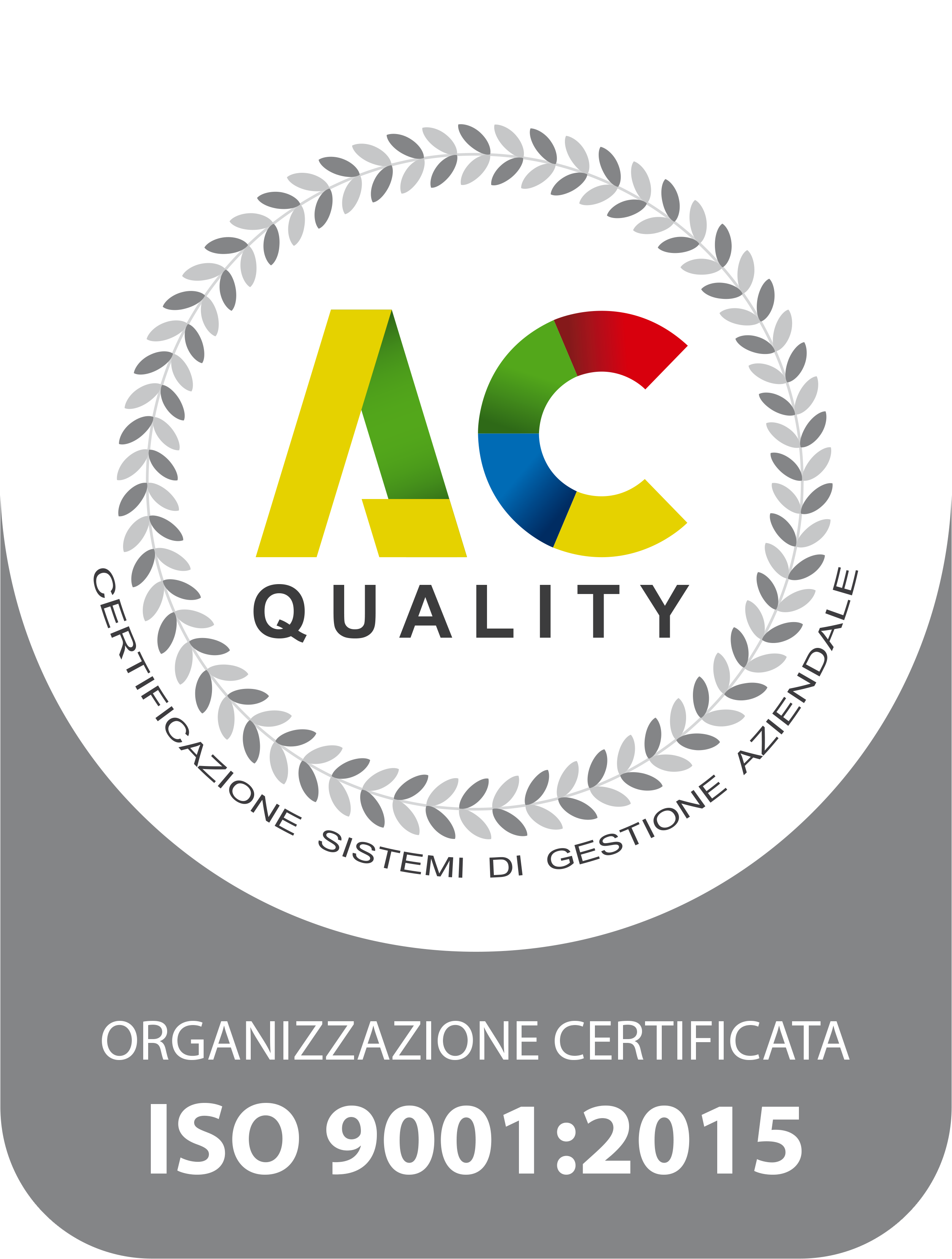 azienda certificata ISO 9001:2015